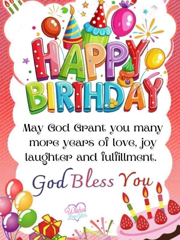 Happy Birthday Prayers and Blessings
