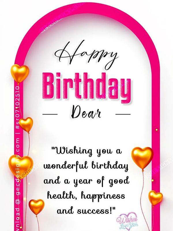 Simple Birthday Greetings
