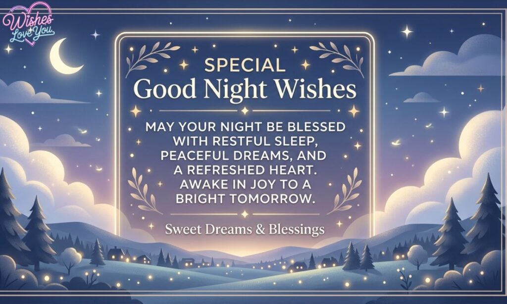 Special Good Night Wishes