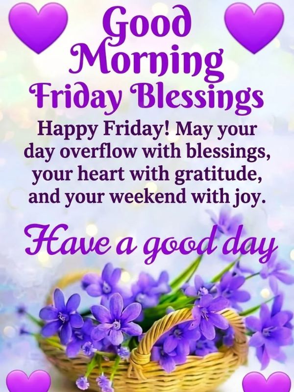 Friday Blessings and Prayers