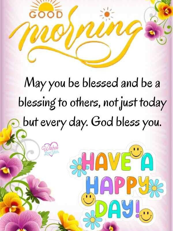 Good Morning Blessings and Prayers Images