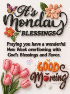 Happy Monday Blessings