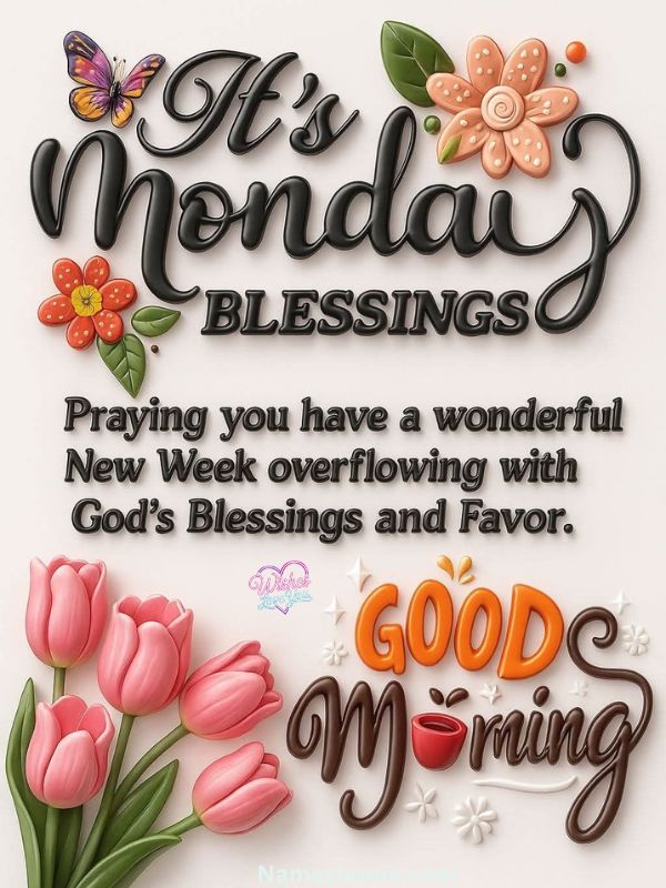 Happy Monday Blessings