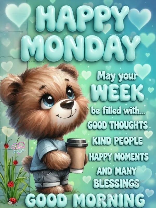 Happy New Week Monday Blessings