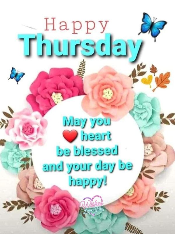 Happy Thursday Blessings