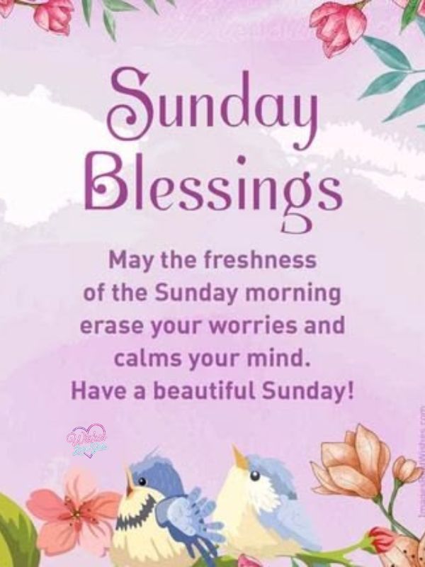 Inspirational Sunday Blessings