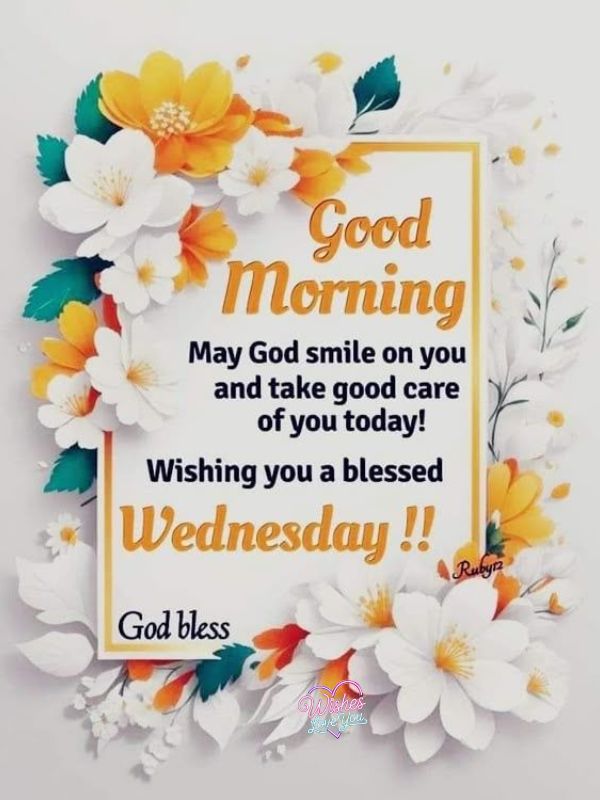 Inspirational Wednesday Blessings