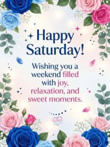 Saturday Blessings