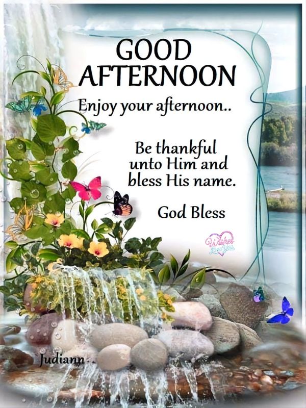 Sunday Afternoon Blessings
