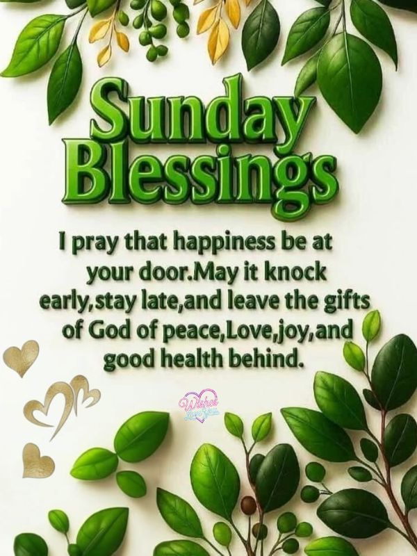 Sunday Blessings Quotes