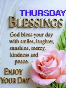 Thursday Blessings