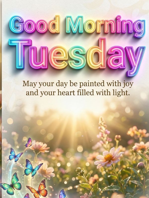 Good Morning Tuesday Inspirational Blessings Images and Quotes