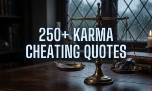250+ Powerful Karma Cheating Quotes