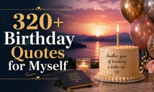 Birthday Quotes for Myself