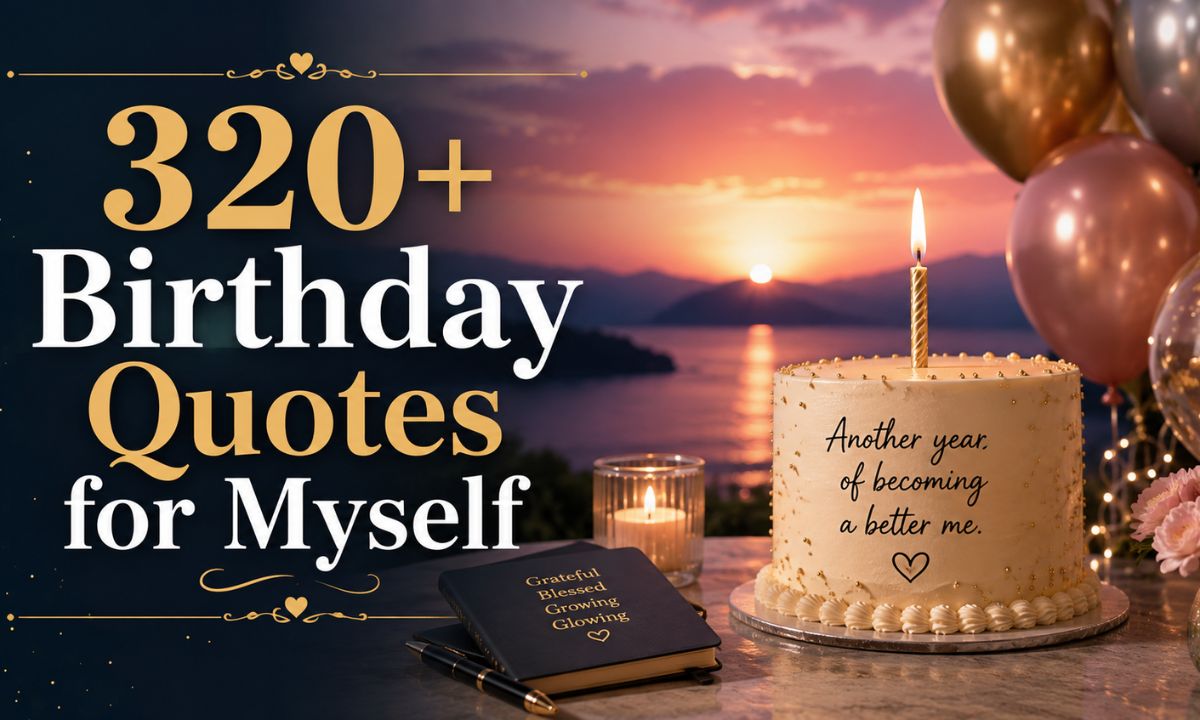 Birthday Quotes for Myself