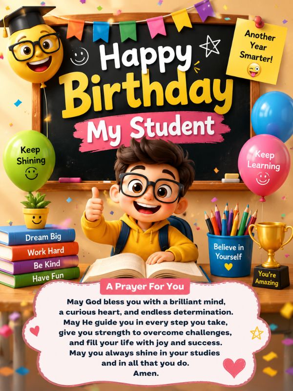 Funny Birthday Wishes For Students