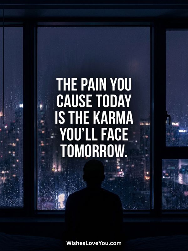 Sad Karma Cheating Quotes