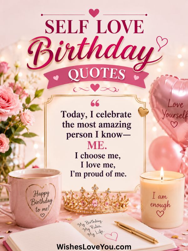 Self Love Birthday Quotes