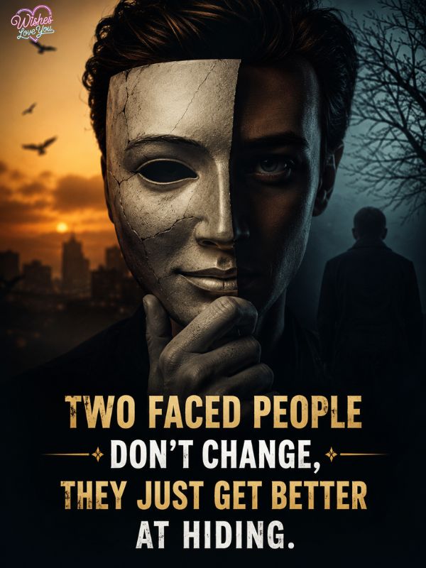 Short Two Faced People Quotes